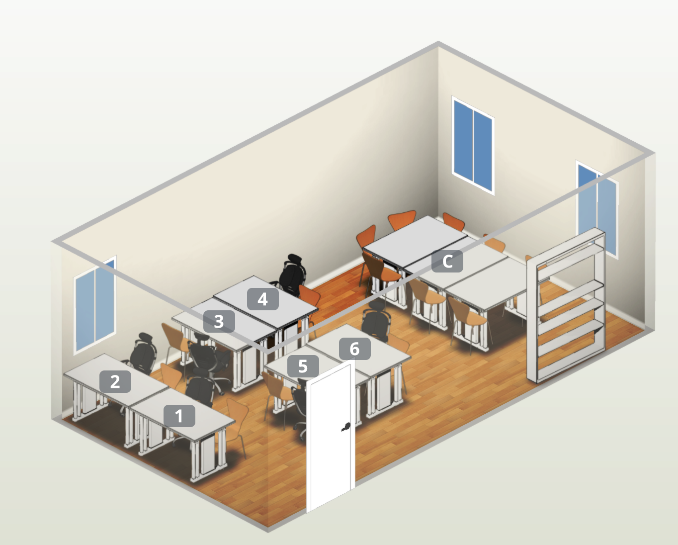 Raumplan C111